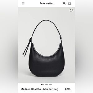 Reformation Medium Rosetta Shoulder Bag